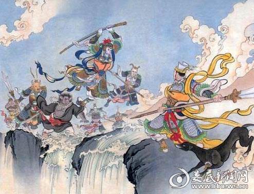 "Meishan Seven Monsters" vs. Yang Jian