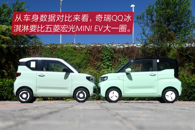 40,000 pieces of transportation can also buy the value difference, Chery QQ ice cream comparison Wuling Hongguang MINI EV-Figure 8